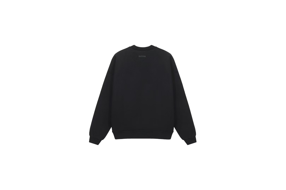RSNOW Fear of God Essentials Jersey Long Sleeve Tee Black/Dark Heather