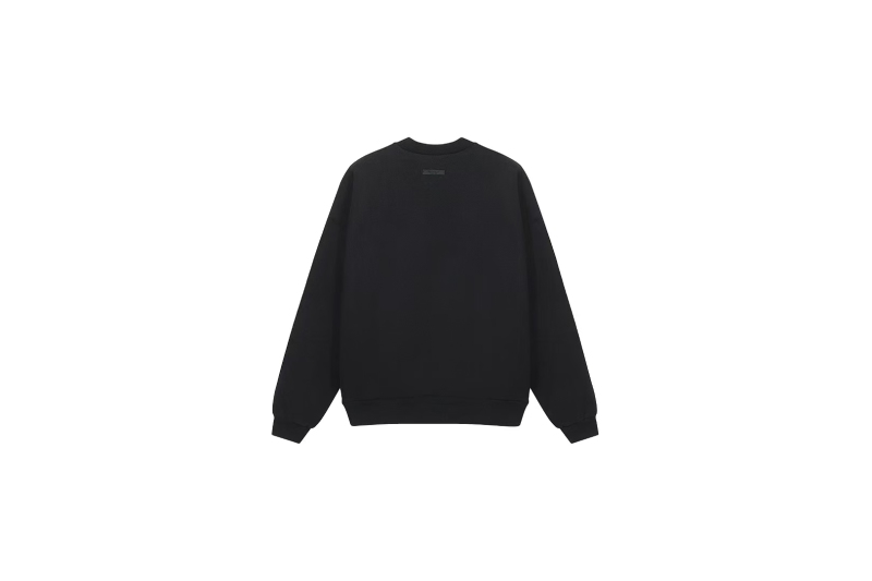 RSNOW Fear of God Essentials Jersey Long Sleeve Tee Black/Dark Heather