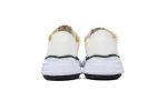 Maison Mihara Yasuhiro White and Black Lines Rep Sneakers