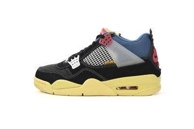  Air Jordan 4 Union Off Noir Reps Sneakers DC9533-001 01