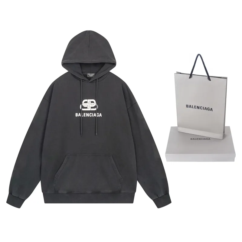 Balenciaga Grey Hoodie BL238050