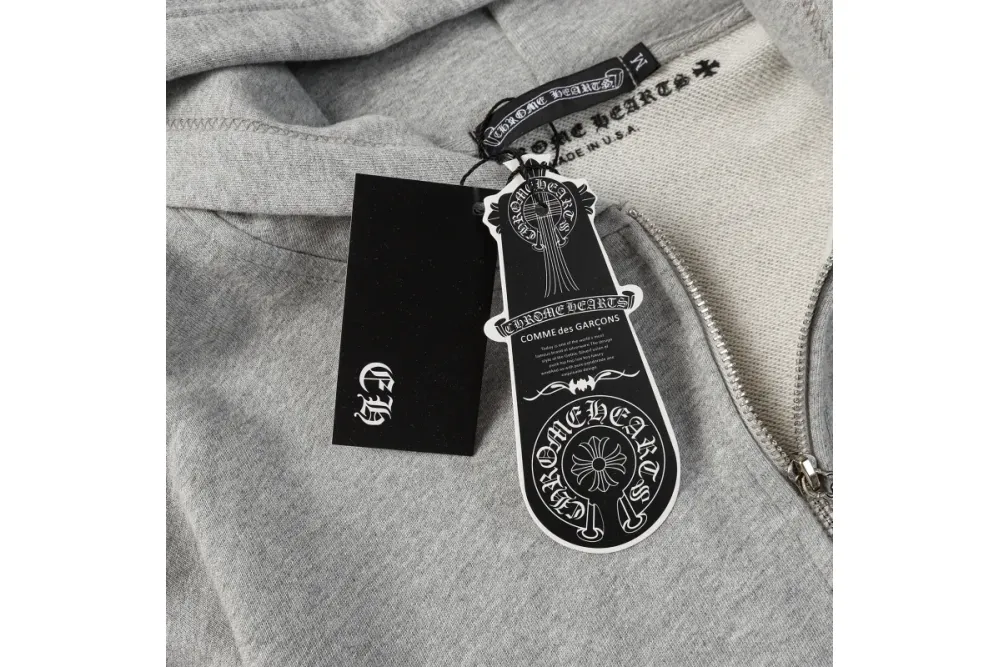 Chrome Heart Grey Hoodie 8301