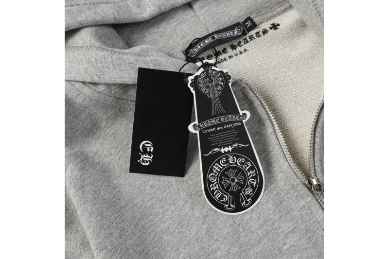 Chrome Heart Grey Hoodie 8301
