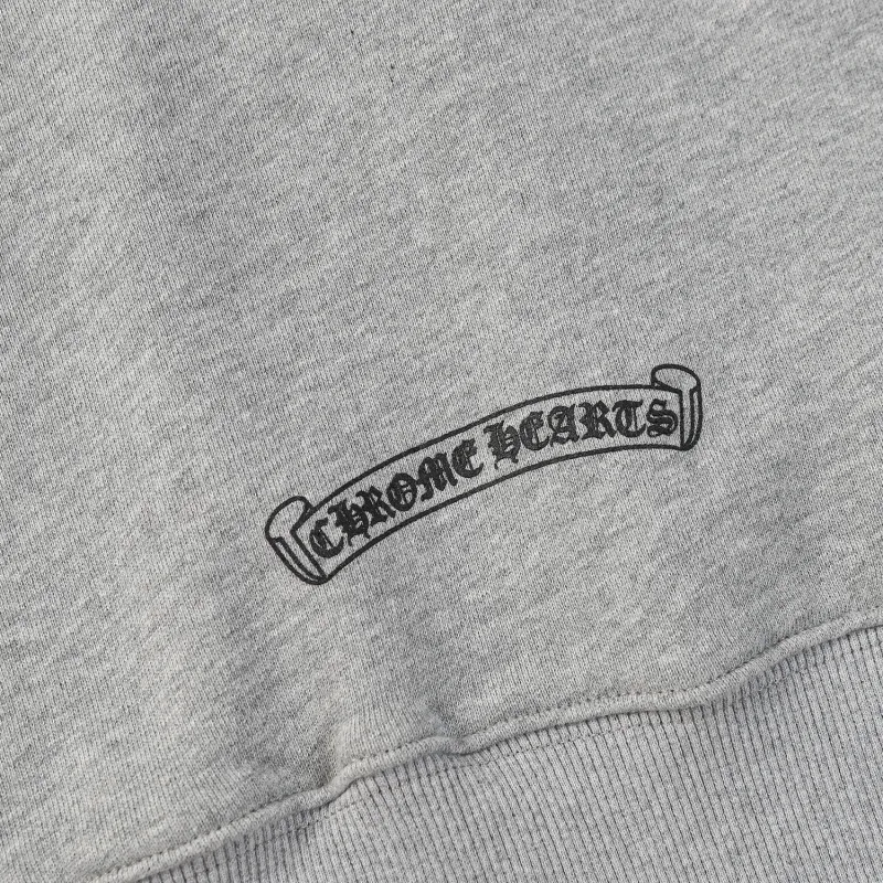 Chrome Heart Grey Hoodie 8301