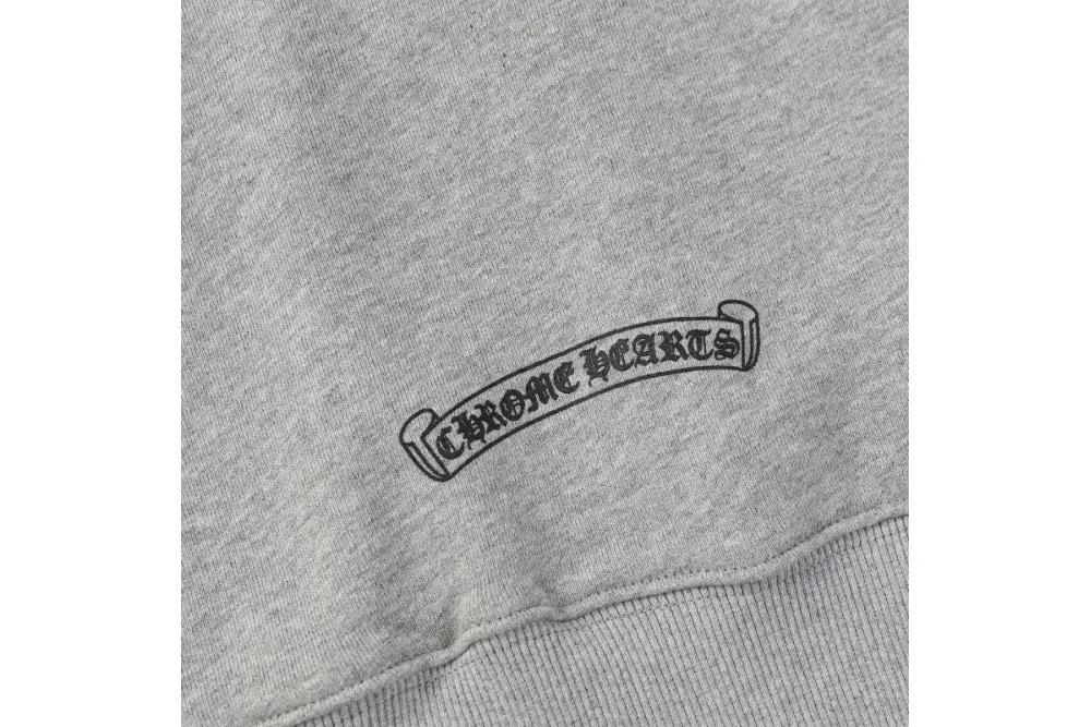 Chrome Heart Grey Hoodie 8301