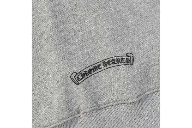 Chrome Heart Grey Hoodie 8301