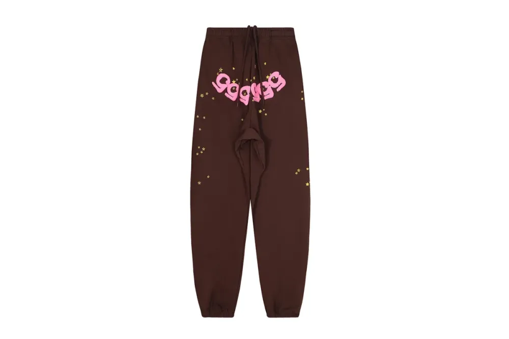Repssneaker Sp5der Angel Number Sweatpants Brown SS22