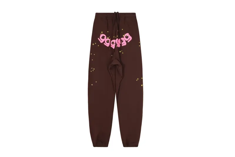 Repssneaker Sp5der Angel Number Sweatpants Brown SS22