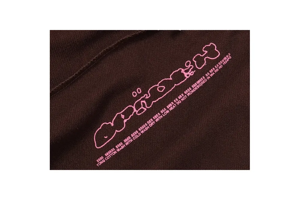 Repssneaker Sp5der Angel Number Sweatpants Brown SS22