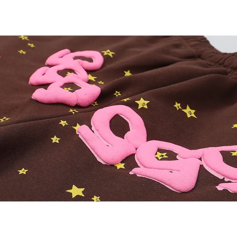 Repssneaker Sp5der Angel Number Sweatpants Brown SS22