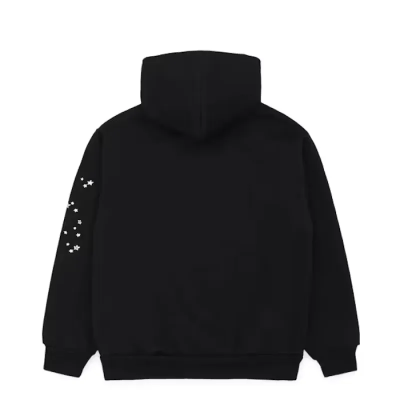 Sp5der OG Web Hoodie Black