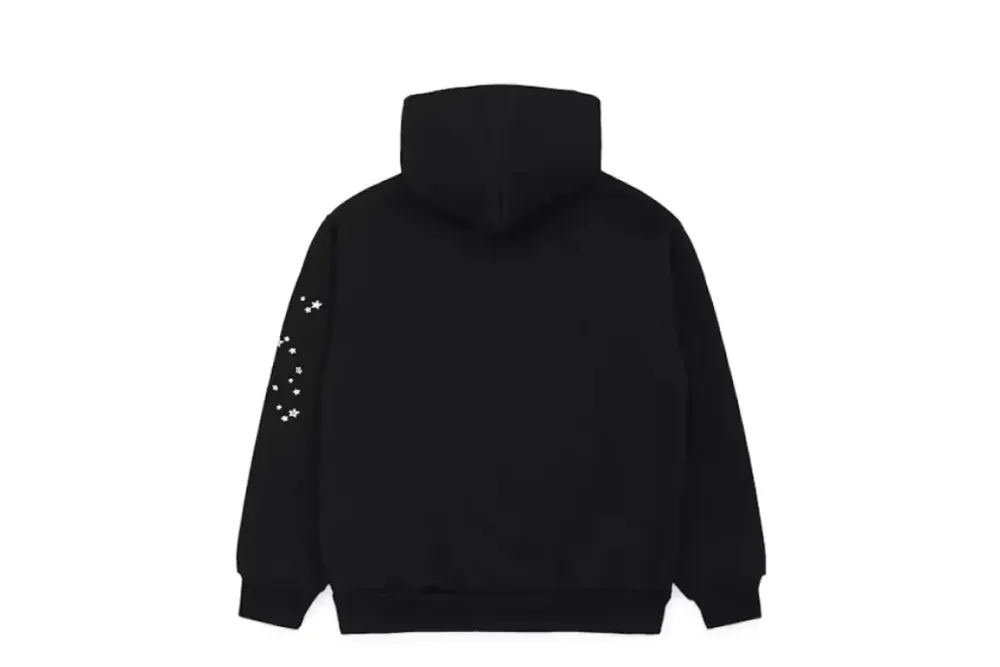 Sp5der OG Web Hoodie Black