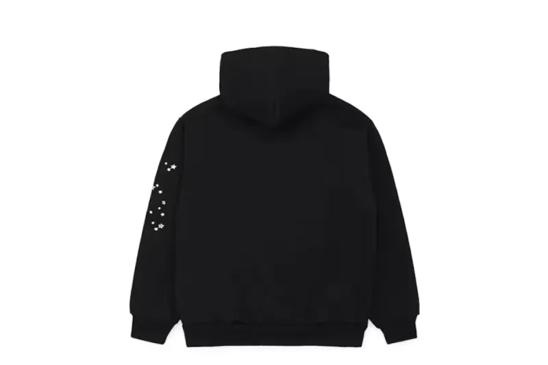 Sp5der OG Web Hoodie Black