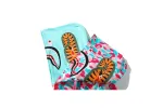 BAPE Store Miami Pullover Hoodie Pink and Blue