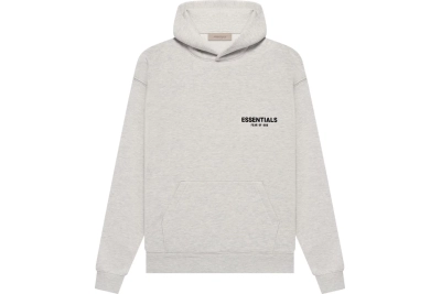 Fear of God Essentials Hoodie Light Oatmeal 01