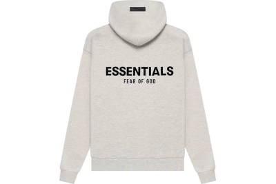 Fear of God Essentials Hoodie Light Oatmeal 02