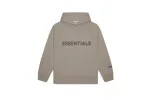 Fear of God Essentials Pullover Hoodie Applique Logo Taupe