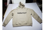 Fear of God Essentials Pullover Hoodie Applique Logo Taupe