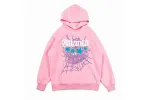 Sp5der Atlanta Hoodie Pink