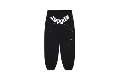 Sp5der OG Web Sweatpant Black 01