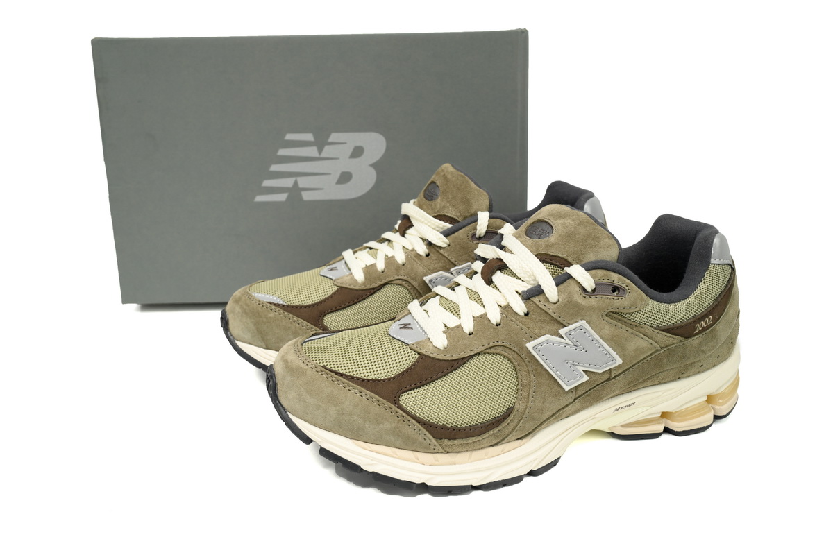 New Balance 2002R Sea Army Green Grey Reps Sneakers M2002RHN