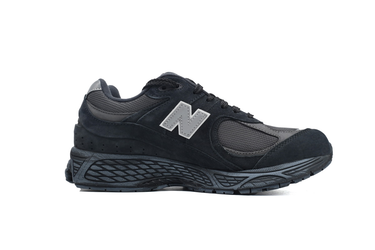 New Balance 2002R Vintage Black Grey Reps