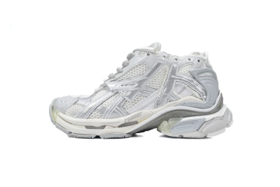 Balenciaga Runner Sneaker White Silver 677402 W3RB2 8100 01
