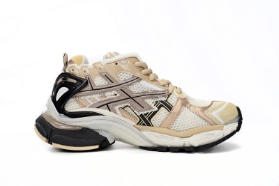 Balenciaga Runner Beige Black White 677403W3RB39891 02