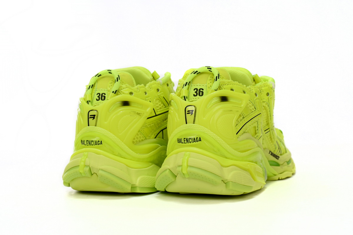 Replica Balenciaga Runner Fluorescent Yellow