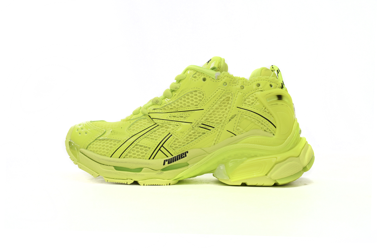 Fake Balenciaga Runner Fluorescent Yellow