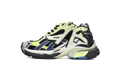 Balenciaga Runner Green Blue Black Grey 677403W3RB55179 01