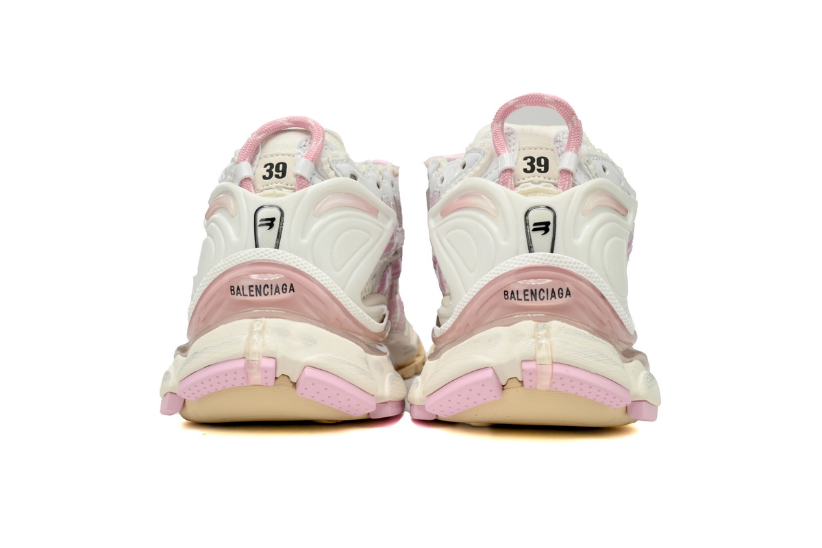 Balenciaga Runner Pink White (Women's) 677403W3RB39059