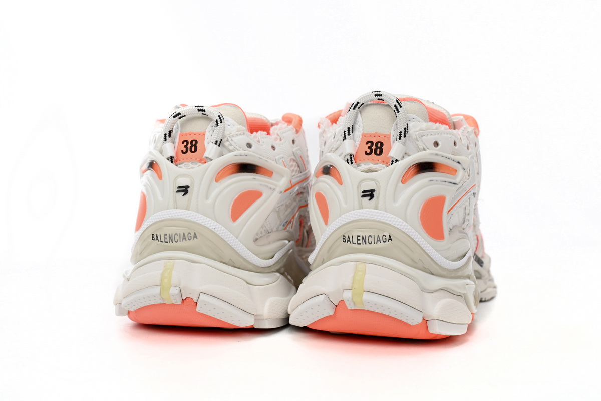 Balenciaga Runner Trainer Fluo Orange 677403W3RBM9770