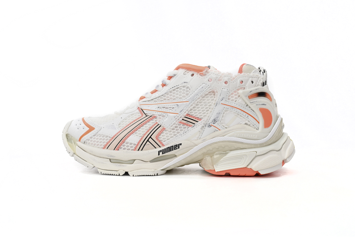 Balenciaga Runner Trainer Fluo Orange 677403W3RBM9770