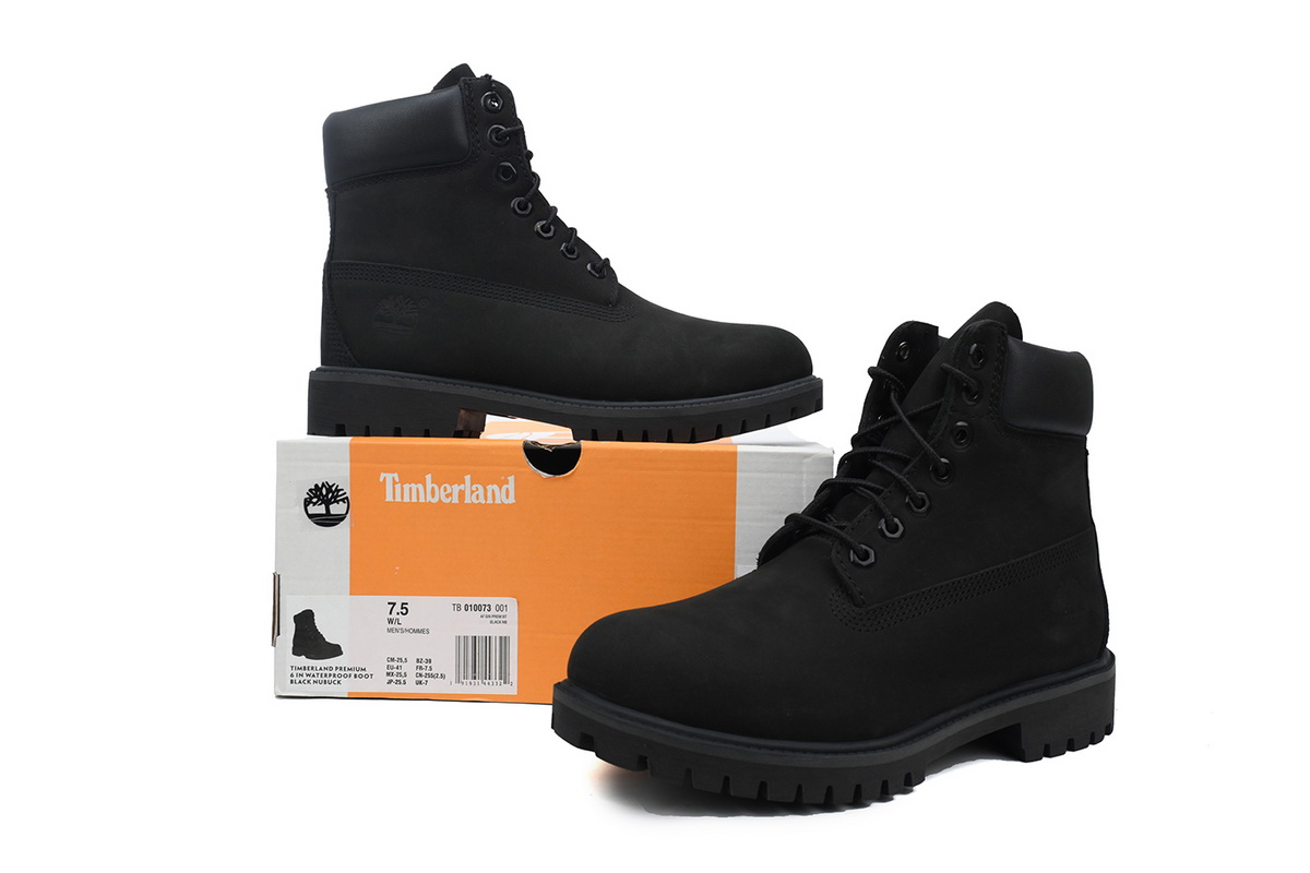 Timberland 6" Premium Waterproof Boot Black