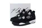Jordan 4 Black White