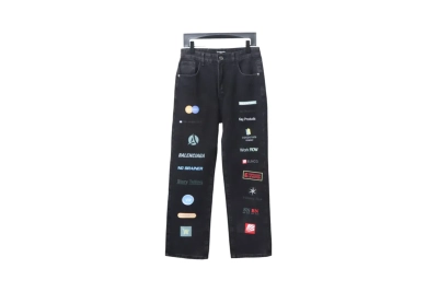 Balenciaga Jeans Black 01