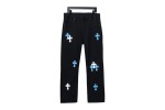 Chrome Hearts Pants Black Blue