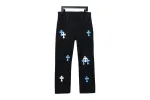 Chrome Hearts Pants Black Blue