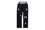 Chrome Hearts Pants Black RSNOW