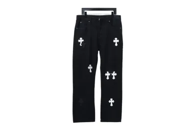 Chrome Hearts Pants Black RSNOW 01