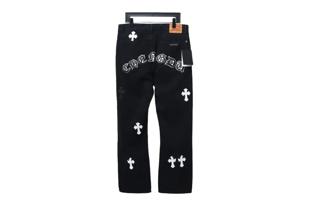 Chrome Hearts Pants Black RSNOW