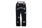 Chrome Hearts Pants Black RSNOW