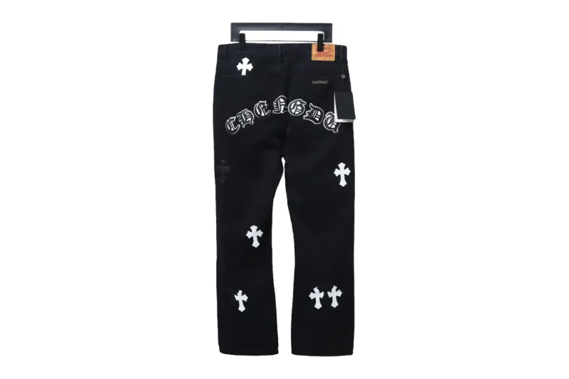 Chrome Hearts Pants Black RSNOW