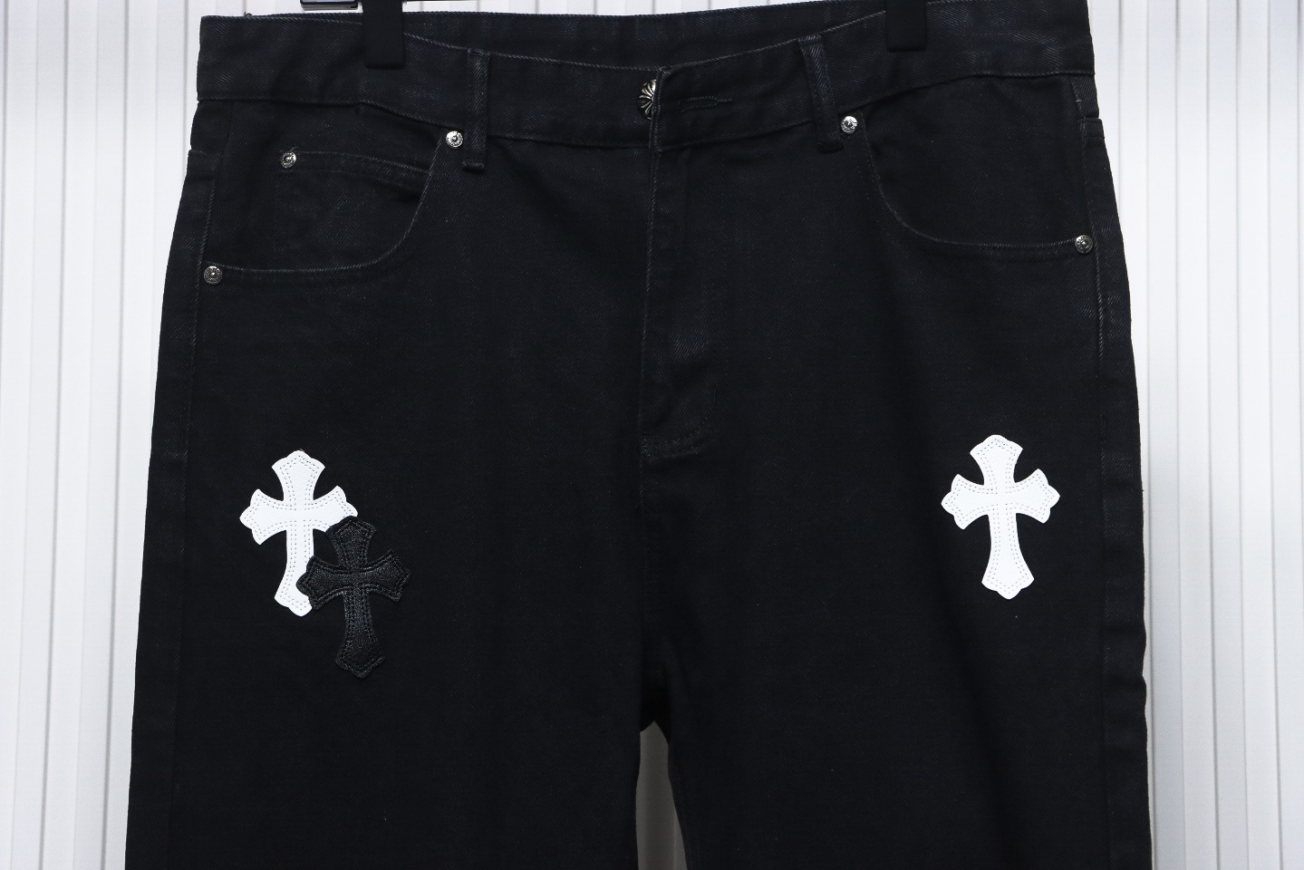Chrome Hearts Pants Black RSNOW