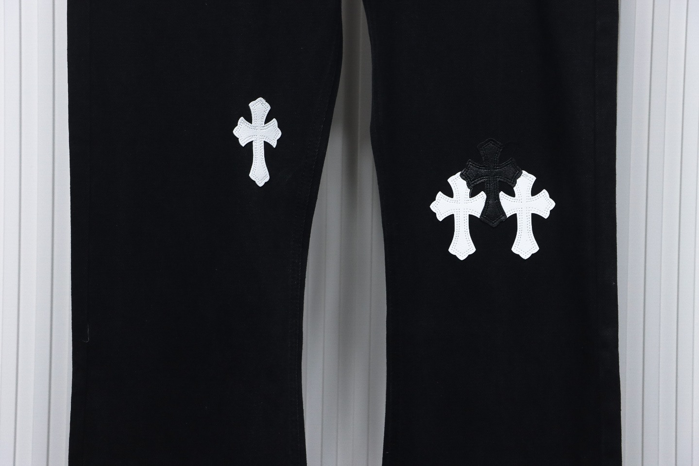 Chrome Hearts Pants Black RSNOW