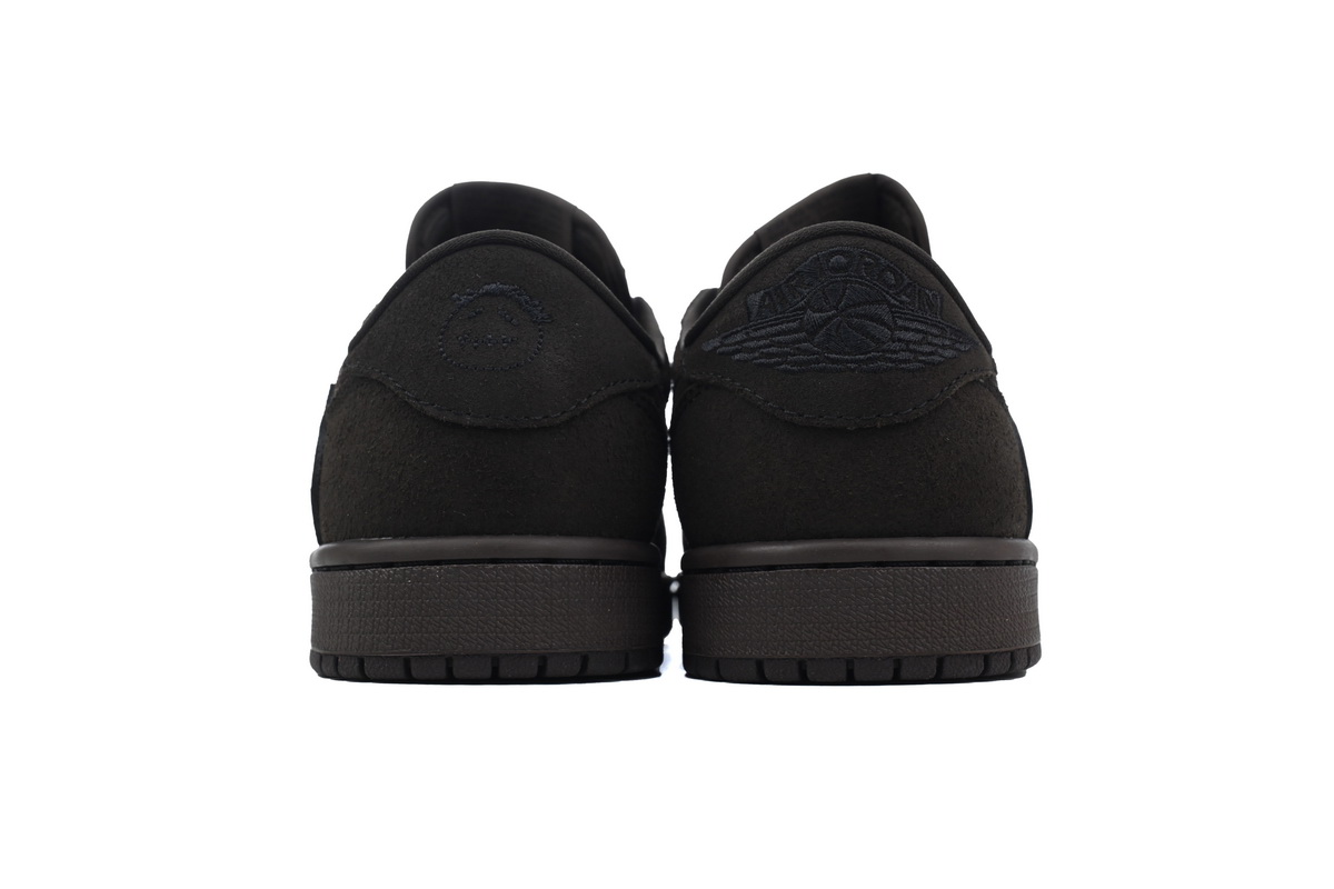 Jordan 1 Travis Scott Velvet Brown Fake