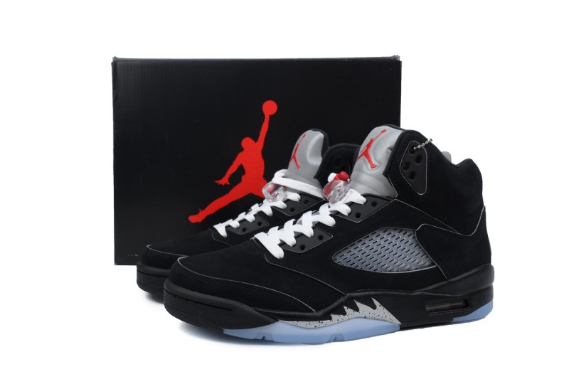 jordan 5 black metallic reimagined replica
