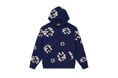 Denim Tears x CPFM Cactus Tears Wreath Hoodie Purple 01