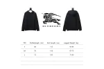 Burberry Zip Up Hoodie With Check Hood Black Archive Beige